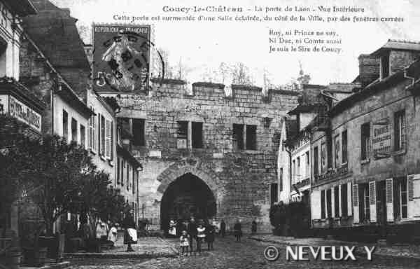 Coucy, porte de Laon