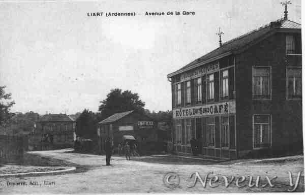 LIART 08, la rue de la Gare