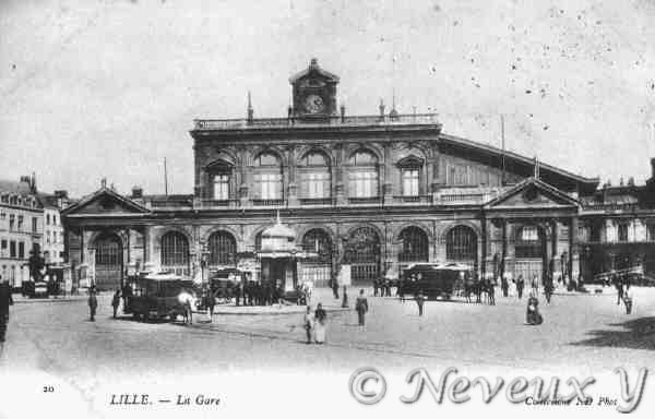 LILLE  59  la gare