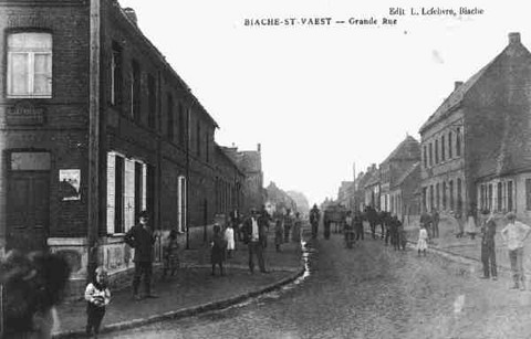 Biache st Waast, la rue principale