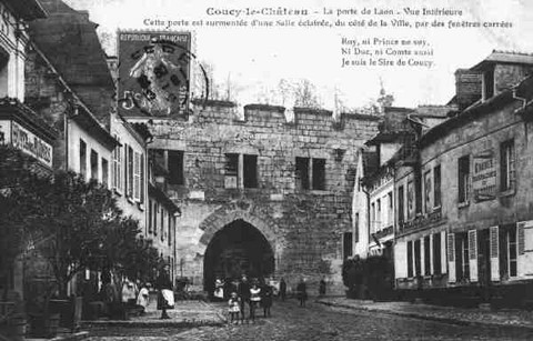 Coucy, porte de Laon